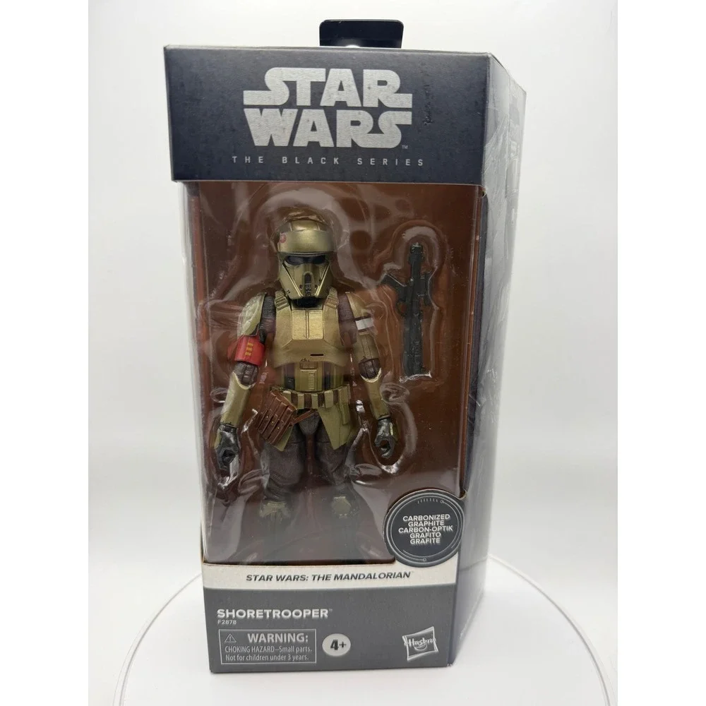 Star Wars Black Series Shoretrooper Carbonized Graphite Mandalorian F2878 Hasbro